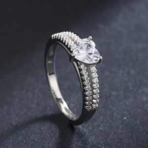 Stylish Zirconia Heart Wedding Party Ring 70300070 Stylish Zirconia Heart Wedding Party Ring 70300070
