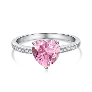 Classical Zirconia Love Heart Ring 70300073