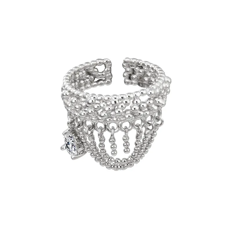 Vintage Hiphop Zirconia Tassel Toe Rings 70400144 Vintage Hiphop Zirconia Tassel Toe Rings 70400144