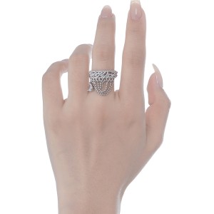 Vintage Hiphop Zirconia Tassel Toe Rings 70400144 Vintage Hiphop Zirconia Tassel Toe Rings 70400144