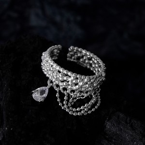 Vintage Hiphop Zirconia Tassel Toe Rings 70400144 Vintage Hiphop Zirconia Tassel Toe Rings 70400144