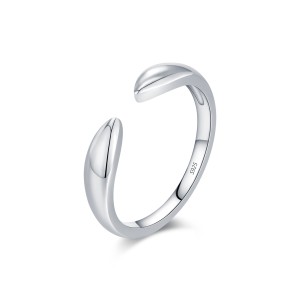 925 Sterling Silver Minimalist Open Ring 70400150