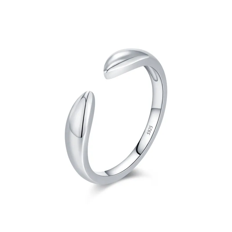 925 Sterling Silver Minimalist Open Ring 70400150
