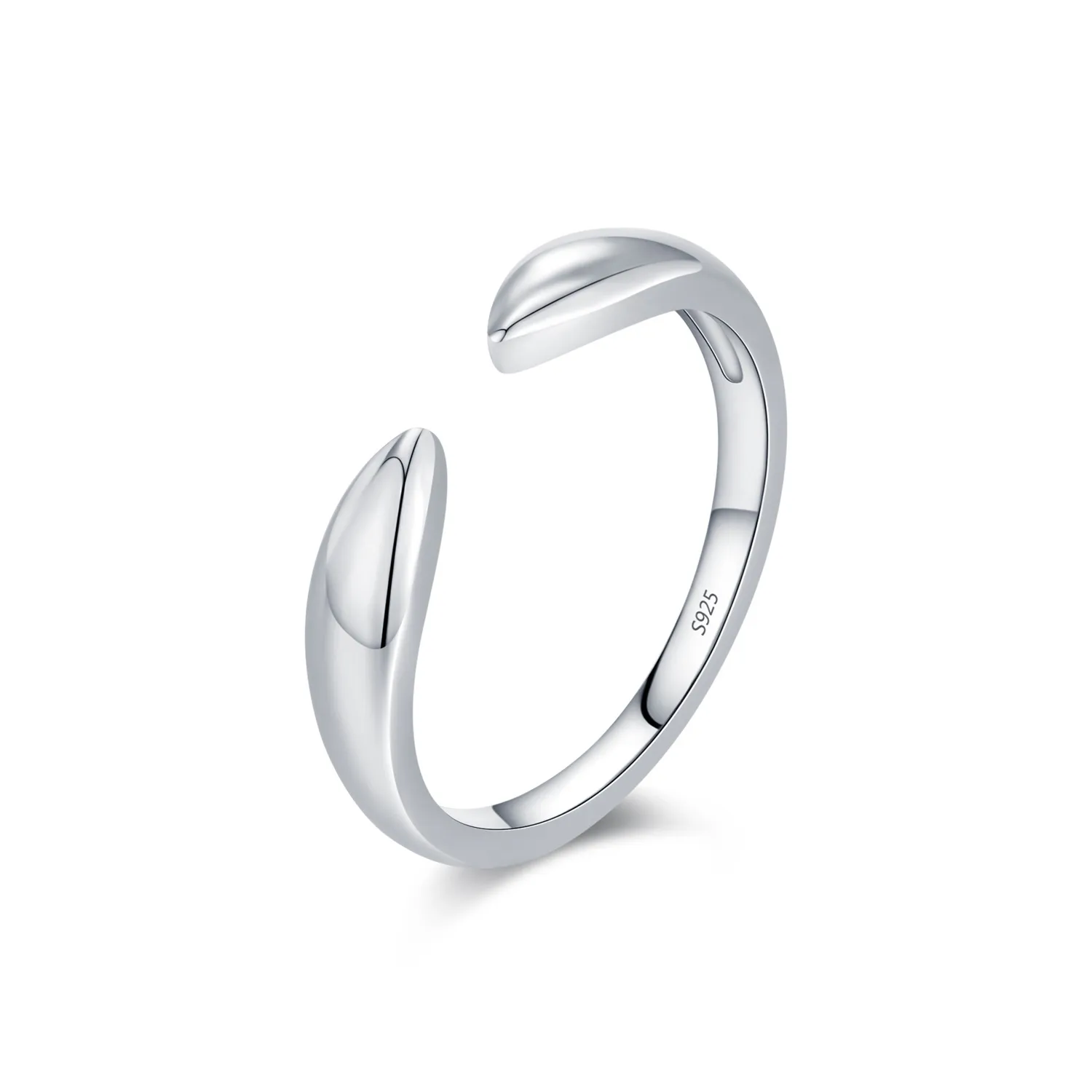 925 Sterling Silver Minimalist Open Ring 70400150