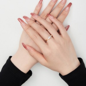 Unique Pear Zirconia Toe Ring 70400184 Unique Pear Zirconia Toe Ring 70400184