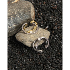 Stylish Twisted Lines Pearl Toe Ring 70400187 Stylish Twisted Lines Pearl Toe Ring 70400187