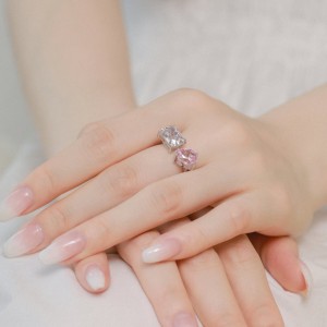 8A Ice Flower Cut Zirconia Toe Ring 70400192 8A Ice Flower Cut Zirconia Toe Ring 70400192