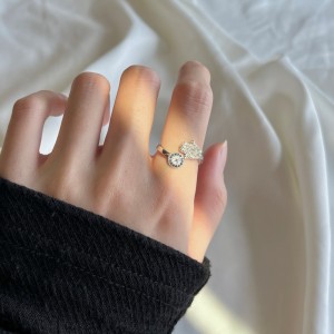 Evil Eye Hamsa Hand Protection Open Rings 70400222 Evil Eye Hamsa Hand Protection Open Rings 70400222