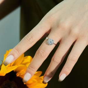 Moveable Cluster Zirconia Open Rings 70400231 Moveable Cluster Zirconia Open Rings 70400231