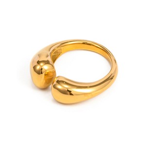 925 Sterling Silver Adjustable Minimalist Waterdrop Open Ring 70400263 925 Sterling Silver Adjustable Minimalist Waterdrop Open Ring 70400263