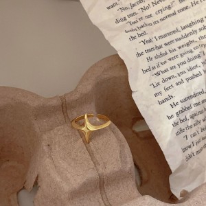 925 Sterling Silver Adjustable Starburst Open Ring 70400275