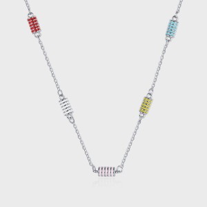 Vintage Enamel Slim Waist Chain Necklaces 80100013 Vintage Enamel Slim Waist Chain Necklaces 80100013