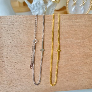 925 Sterling Silver Cross Chain Necklace 80100031 925 Sterling Silver Cross Chain Necklace 80100031