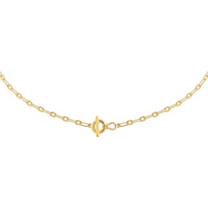 925 Sterling Silver Minimalism Chain Necklace 80100032