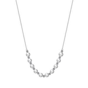 925 Sterling Silver Fresh Water Pearl Necklace 80100072
