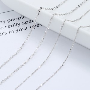 925 Sterling Silver Polishing Cross O Chain 80100088