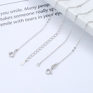 925 Sterling Silver Polishing Cross O Chain 80100088