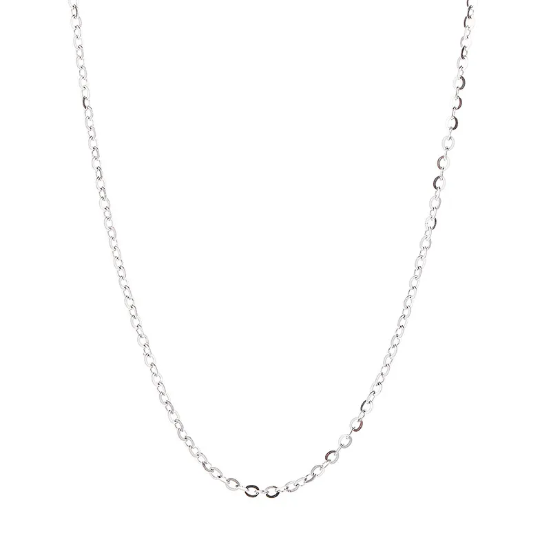 925 Sterling Silver Polishing Cross O Chain 80100089