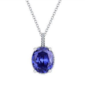 Birthstone September Zirconia Pendant Necklaces 80200209 Birthstone September Zirconia Pendant Necklaces 80200209
