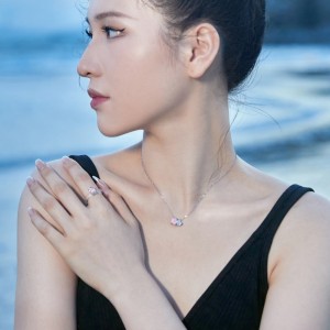 Sparkle 8A Zirconia Heart Pendant Party Necklace 80200238 Sparkle 8A Zirconia Heart Pendant Party Necklace 80200238