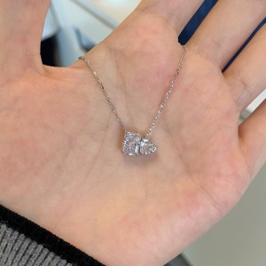 Sparkle 8A Zirconia Heart Pendant Party Necklace 80200238 Sparkle 8A Zirconia Heart Pendant Party Necklace 80200238