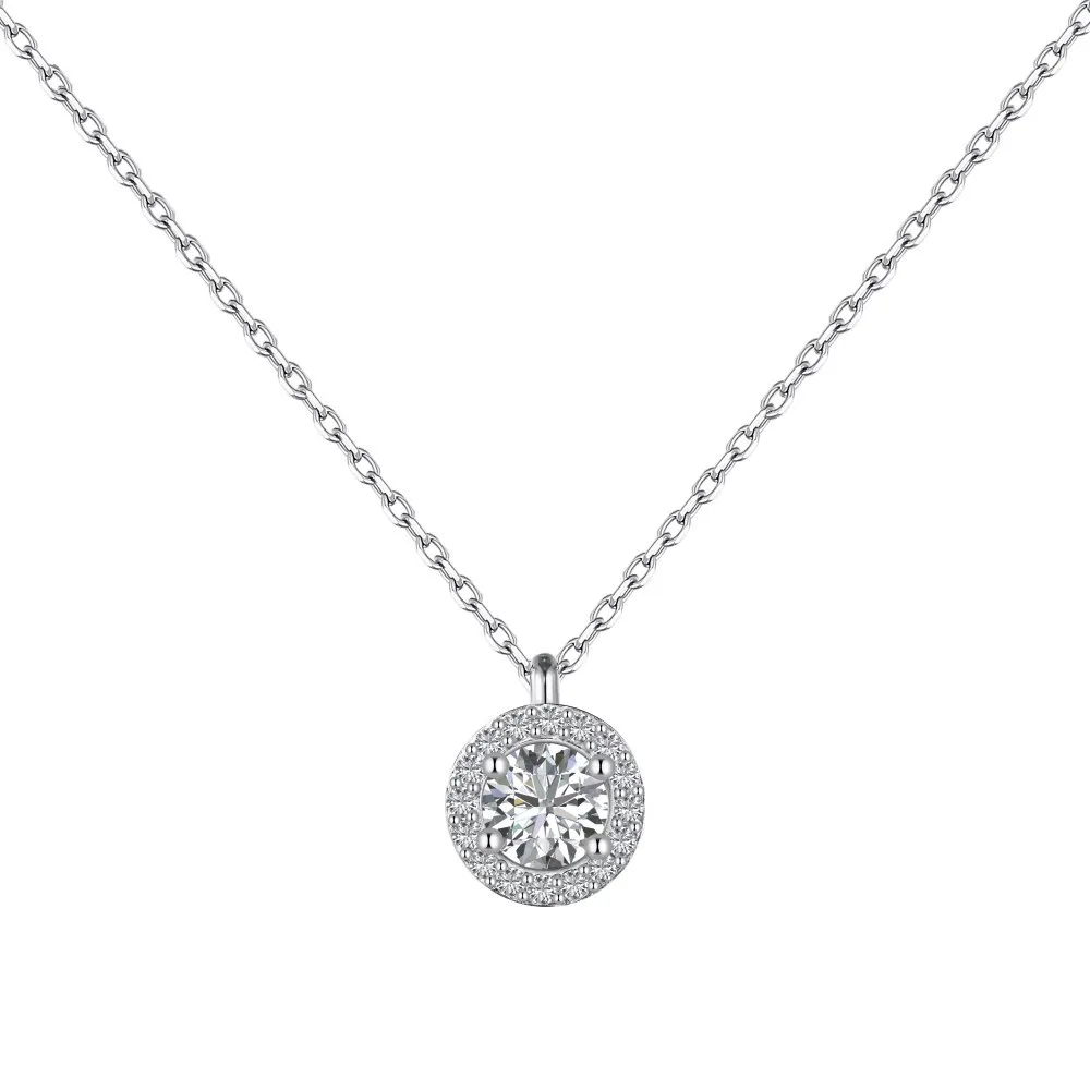 Shiny Round Zirconia Pendant Party Necklace 80200271 Shiny Round Zirconia Pendant Party Necklace 80200271
