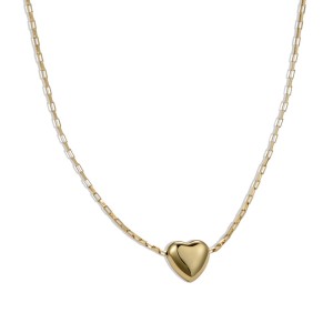 925 Sterling Silver Sweet Heart Necklace 80200333