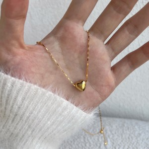 925 Sterling Silver Sweet Heart Necklace 80200333