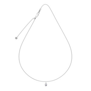 925 Sterling Silver Blink Waterdrop Zirconia Necklace 80200362