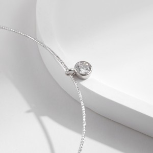 S925 Sparkle Zirconia Choker Necklace 80200370