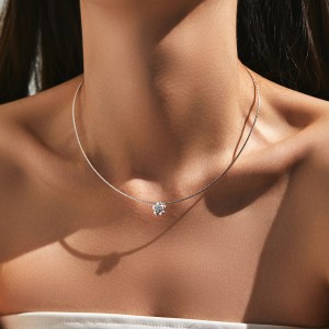 S925 Vintage Flower Choker Necklace 80200372