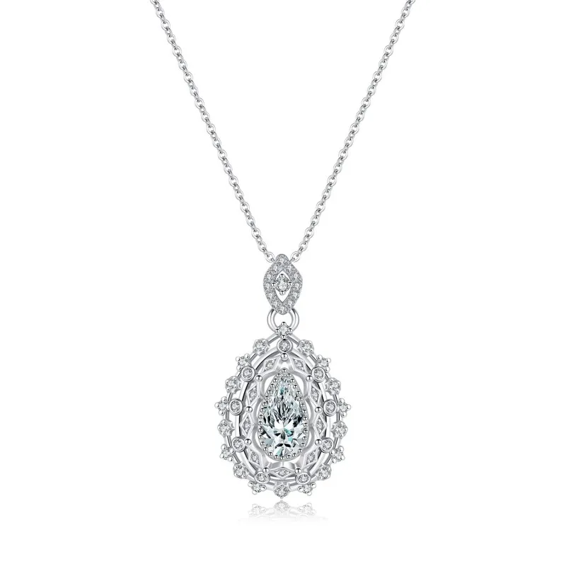 S925 Luxury Vintage Zirconia Necklace 80200380