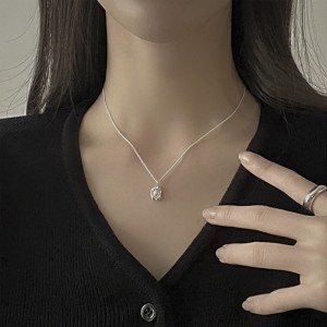 925 Sterling Silver Vintage Fresh Water Pearl Necklace 80200431