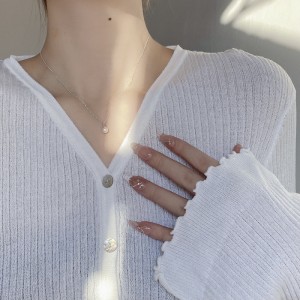 925 Sterling Silver Fresh Water Pearl Pendant Necklace 80200438