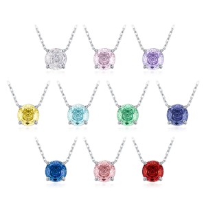 925 Sterling Silver 8mm Rose Cut Garnet Necklace 80200534 925 Sterling Silver 8mm Rose Cut Garnet Necklace 80200534