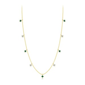 925 Sterling Silver French Vintage Clavicle Chain Necklace 80300012 925 Sterling Silver French Vintage Clavicle Chain Necklace 80300012