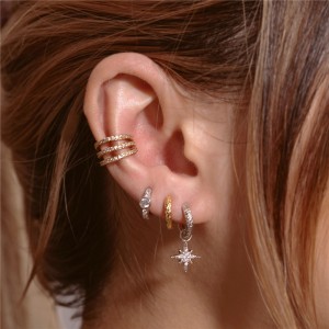 Silver Cubic Zirconia Star Pendant 90100005 Silver Cubic Zirconia Star Pendant 90100005