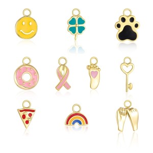 925 Sterling Silver Cute Earring Pendant 90100055