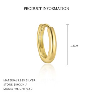 925 Sterling Silver Cute Earring Pendant 90100055