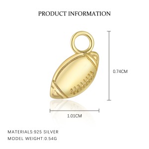 925 Sterling Silver Sweet Earring Pendant 90100056