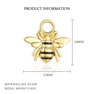 925 Sterling Silver Sweet Earring Pendant 90100056