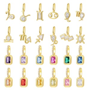 925 Sterling Silver Zirconia Constellation Pendant 90200088