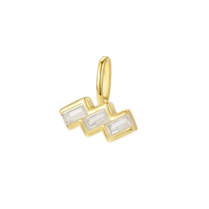 925 Sterling Silver Zirconia Constellation Pendant 90200088