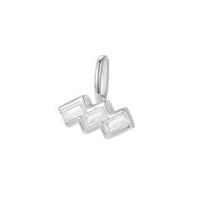 925 Sterling Silver Zirconia Constellation Pendant 90200089