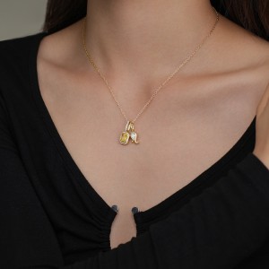 925 Sterling Silver Zirconia Constellation Pendant 90200088