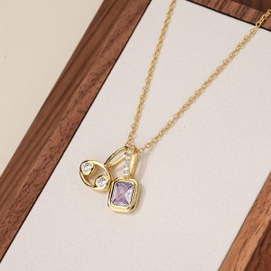 925 Sterling Silver Zirconia Constellation Pendant 90200088