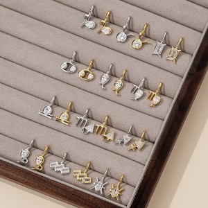 925 Sterling Silver Zirconia Constellation Pendant 90200088