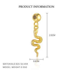 925 Sterling Silver Unique DIY Animal Birds Heart Pendant 90200091