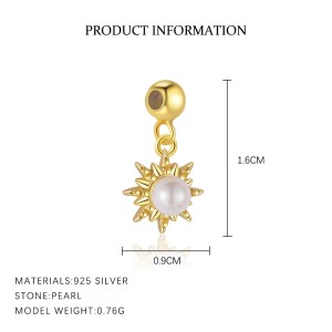 925 Sterling Silver Unique DIY Animal Birds Heart Pendant 90200091