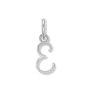925 Sterling Silver Silver Tone Letter A to Z Pendant 90200093